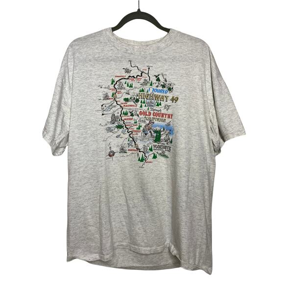 Vintage "I Toured Highway 49" T-Shirt Size XL - Picture 1 of 5